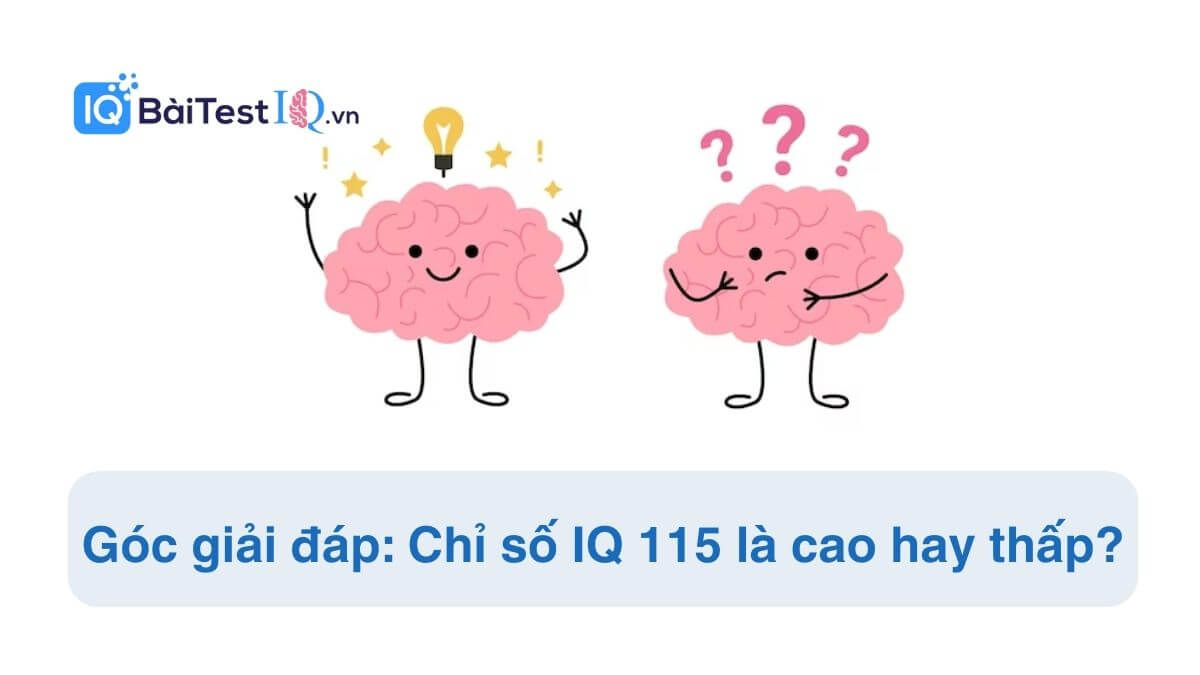 IQ 115 là cao hay thấp