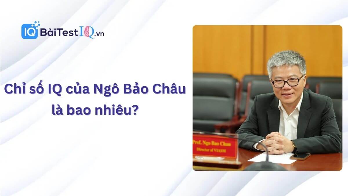 Chỉ số IQ của Ngô Bảo Châu