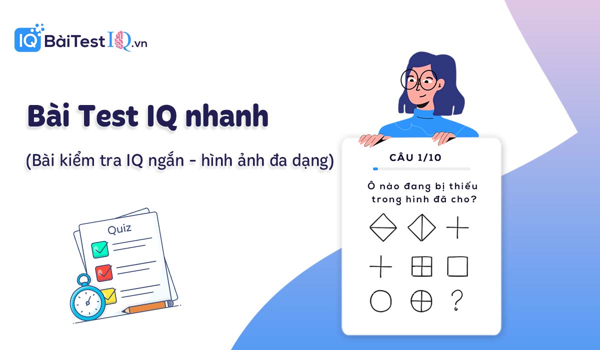 Bài test IQ nhanh của baitestiq.vn