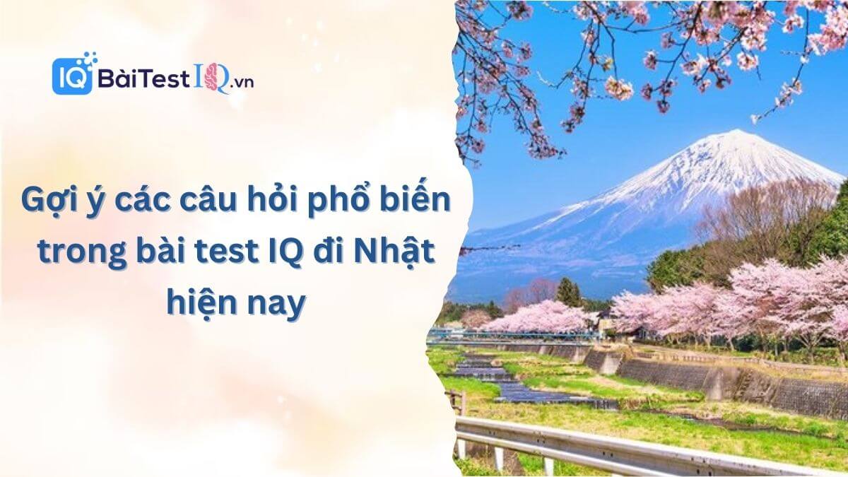 Test IQ đi Nhật