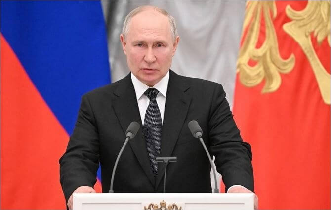 Tổng thống Nga Vladimir Putin