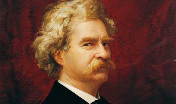 Nhà văn Mark Twain